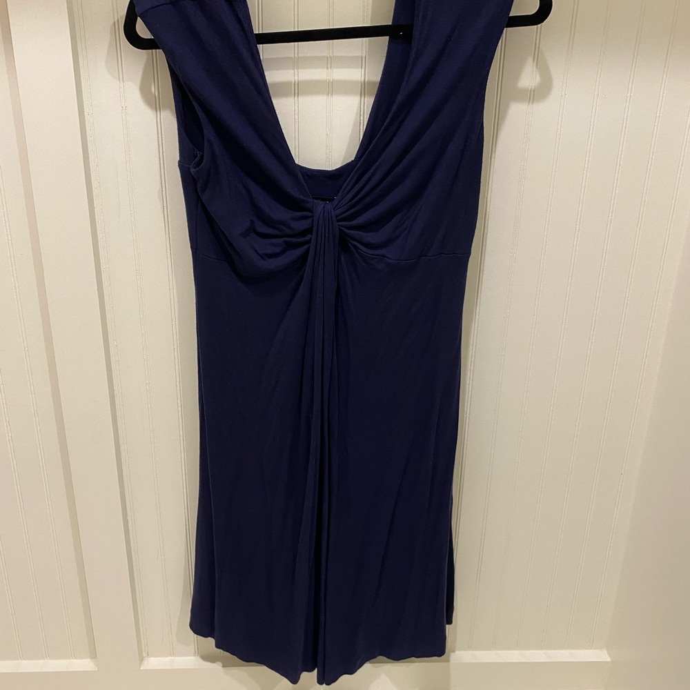 Navy blue dress